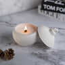 Christmas Twinkle Bauble Wood Wick Candle