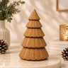 Vintage Stacking Christmas Tree Candle | Handmade Jesmonite Candle