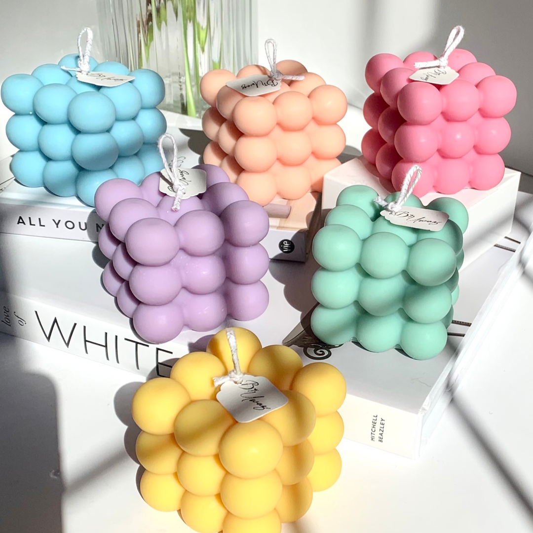 Bubble Candles spring collection