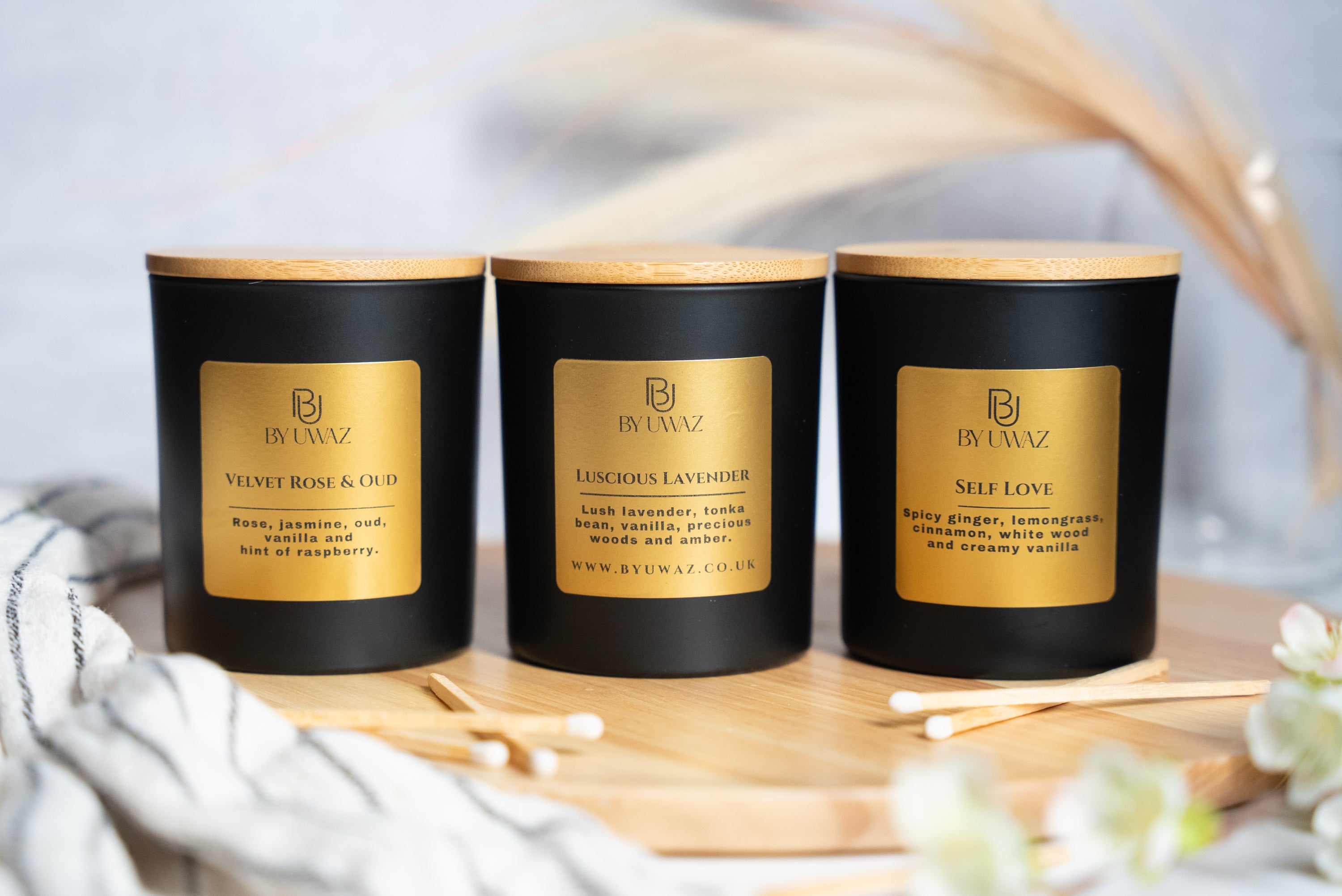 Wood Wick Large Candles 30CL - Main Image