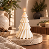 Swirl Christmas Tree Candle