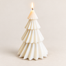 Swirl Christmas Tree Candle