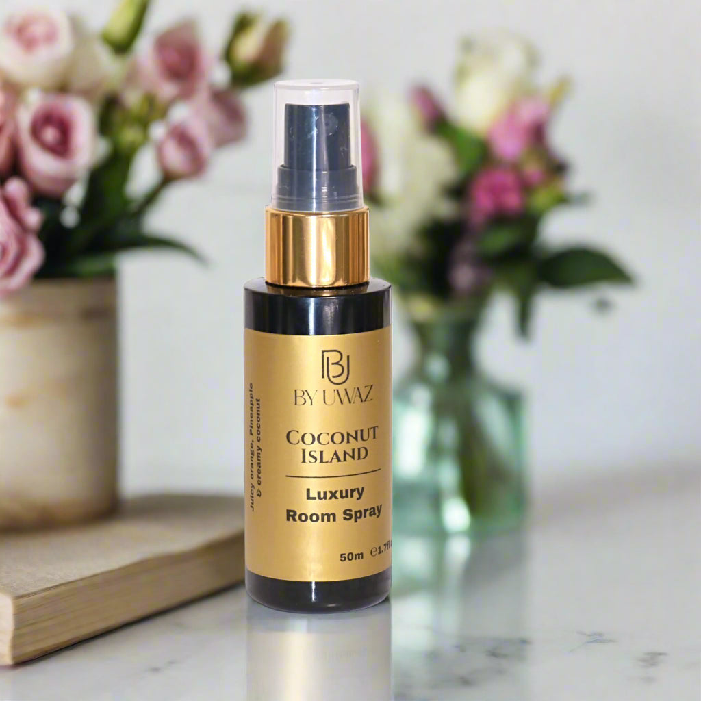 Coconut scented room spray
